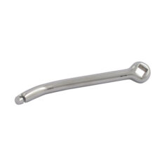 Clutch release lever. Chrome - 68-E79 FL, FX; 52-67 FL. Med råttfälleliminator och 4-växlad spärrväxellåda