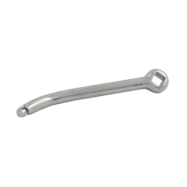 Clutch release lever. Chrome - 68-E79 FL, FX; 52-67 FL. Med råttfälleliminator och 4-växlad spärrväxellåda