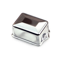 Voltage regulator cover. delco style. Chrome - 67-77 XL Sportster; 65-69 FL