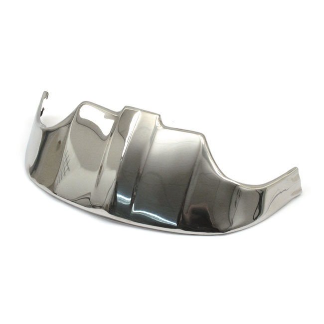 Front fender tip stainless -old style- - 49-58 Big Twin