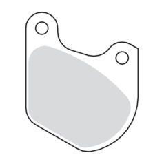 MCS, brake pads front & rear. Organic - Fram: 80-83 FLT/Touring; 
Bak: 79-81 XL Sportster.