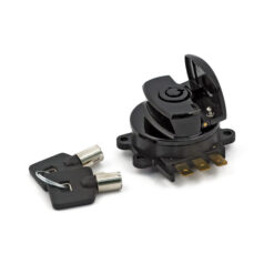 96-up ignition switch, side hinge type. Black - 96-10 Softail; 93-11 FXDWG; 08-11 FXDB/C/F/L; 94-13 FLHR/C