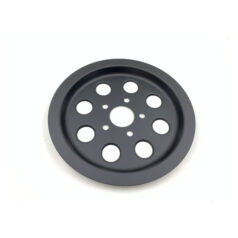 Pulley cover, holes (61t) - 82-99 Big Twin, TC. Med 61T OEM hjulremskiva
