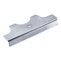 OEM style lower triple tree cover. Chrome - 80-94 FXWG, FXST