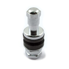 Screw-in tubeless valve stem. Acorn cap