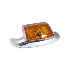 Fender tip with light, front - 80-13 FL, FLT/Touring; 86-17 FLST