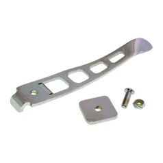Kick stand extension tab kit. Chrome - 93-17 Dyna (exkl. FXDFSE, FXDS-CONV, FXDSE, FXDWG, FXDX/T; 99-00 FXR; 01-04 FXDL)