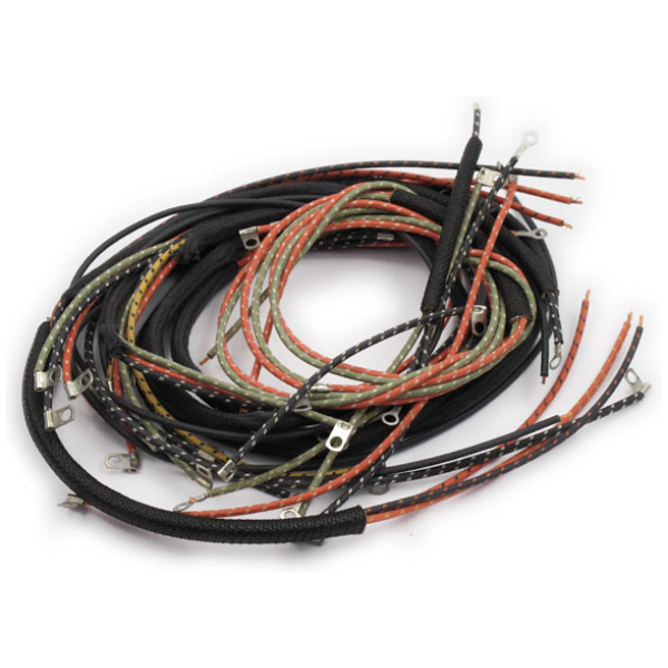 OEM style main wiring harness, complete set. WL, UL, EL, FL - 1948 WL, UL, EL, FL modeller