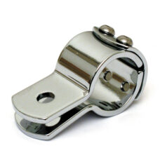 3-piece clamp 7/8". Chrome steel - Runda rör