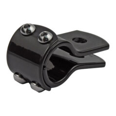 3-piece clamp 7/8". Black steel - Runda rör