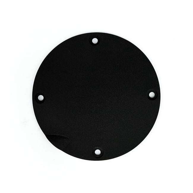 Derby cover, OEM style Domed. Black wrinkle - 94-03 XL Sportster