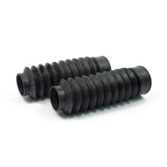 Bobber boots 49mm tubes. Black - Universal