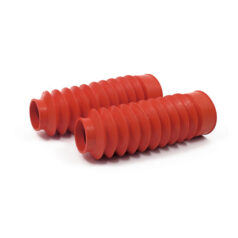 Bobber boots 49mm tubes. Red - Universal