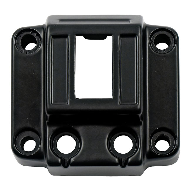 Handlebar switch housing,vertical switch hole - 73-81 XL Sportster; 72-81 FL; 73-81 FX
