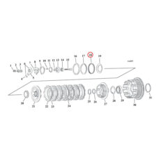 Clutch spring seat, center - L84-90 XL Sportster