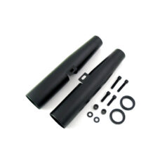 MCS, fork shrouds for 39mm forks. Black - 04-15 XL Sportster (exkl. XL1200X/XS Forty Eight; 07-12 XL1200N Nightster)