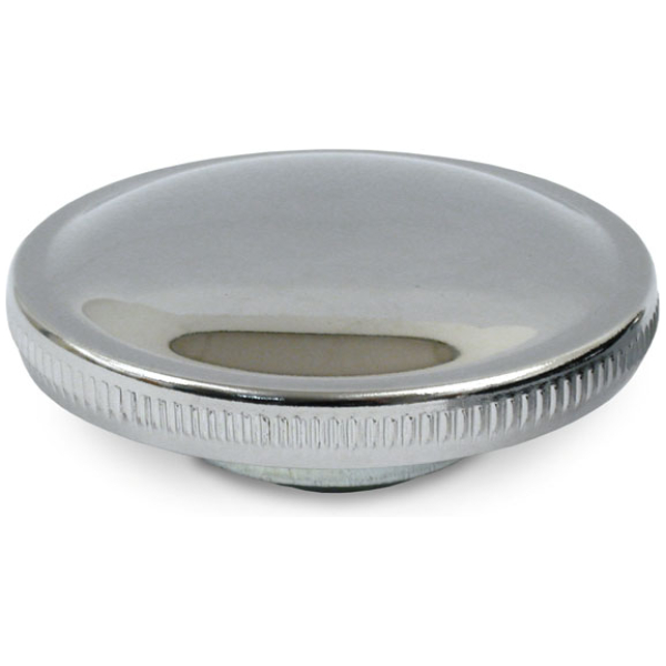 Late 73-82 gas cap. Non-vented. Chrome - 36-82 H-D