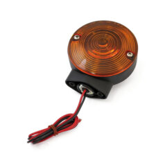 TURN SIGNAL ASSY, FRONT. AMBER LENS - 86-15 FLT/Touring (exkl. FLHX, FLHRS); 16-22 FLHR/C; 2023 FLHFB Electra Glide Highway King