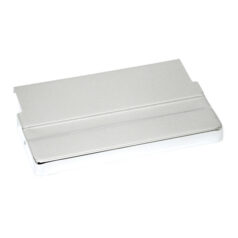 Battery top cover. Chrome - 65-84 FL