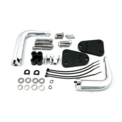 Adjustable XL Sportster highway bar kit - 04-22 XL Sportster Med mittkontroller