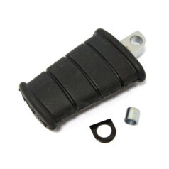 Early style flat kick pedal. Chrome swivel - L29-67 FL; 52-56 K, KH; 57-67 K, XLH; Andra i anpassade applikationer