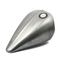 Amen style ribbed gas tank, 2.35 gallon - 84-99 Softail; 85-86 FXWG