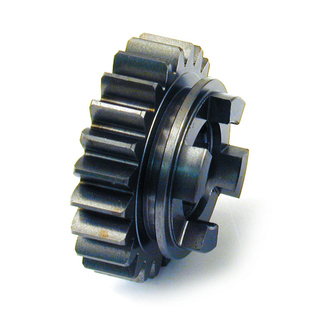 3rd gear countershaft. 23t - 54-56 K, KH; 57-90 4-växlad XL Sportster