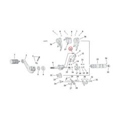 Spring, shifter pawl - 91-03 5-växlad XL Sportster