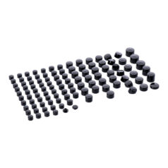 Smoothtopps, push-on cover set (111pc). Black - 09-13 FLT/Touring, Trike