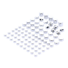 Smoothtopps, push-on cover set (83pc). Chrome - 99-06 FLT/Touring