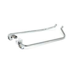 Saddlebag support bracket set. Chrome - 14-23 FLHX/S, FLTRX/S