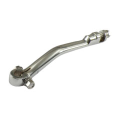 Kickstart arm, large offset. Chrome - L72-76 FX; 52-76 K, XL Sportster; Anpassade applikationer