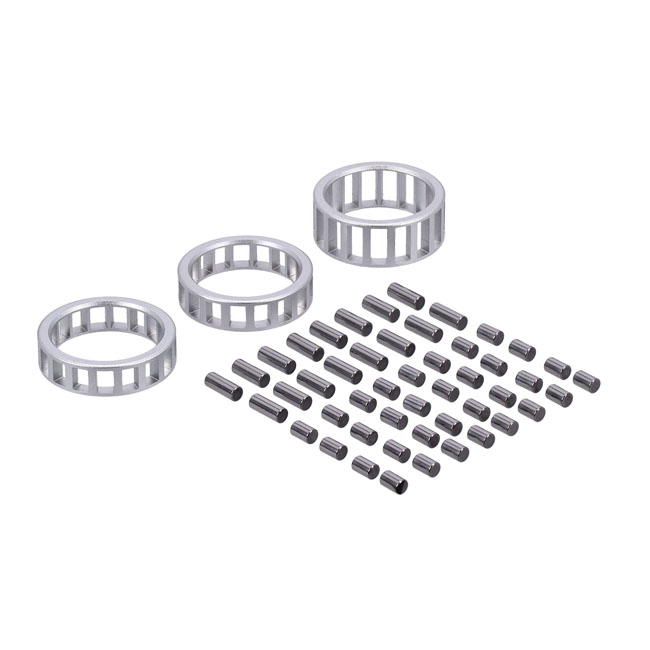Connecting rod roller & retainer kit. std - 52-99 XL Sportster