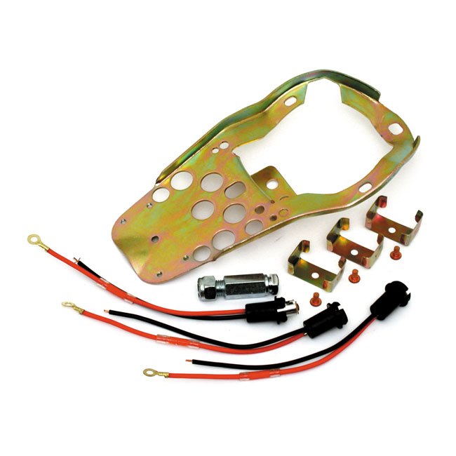 Base plate mount kit, 3-light dash - 63-67 FL & anpassade applikationer