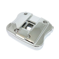 Evo Sportster rocker cover set (1 cyl.). Chrome - 91-03 XL Sportster; 86-90 XL vevventilerade modeller när paraplyventilen används med mutter