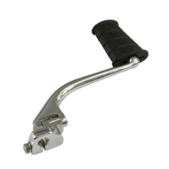 Late style swing-out kickstart arm. Flat pedal - De flesta H-D med kickstart