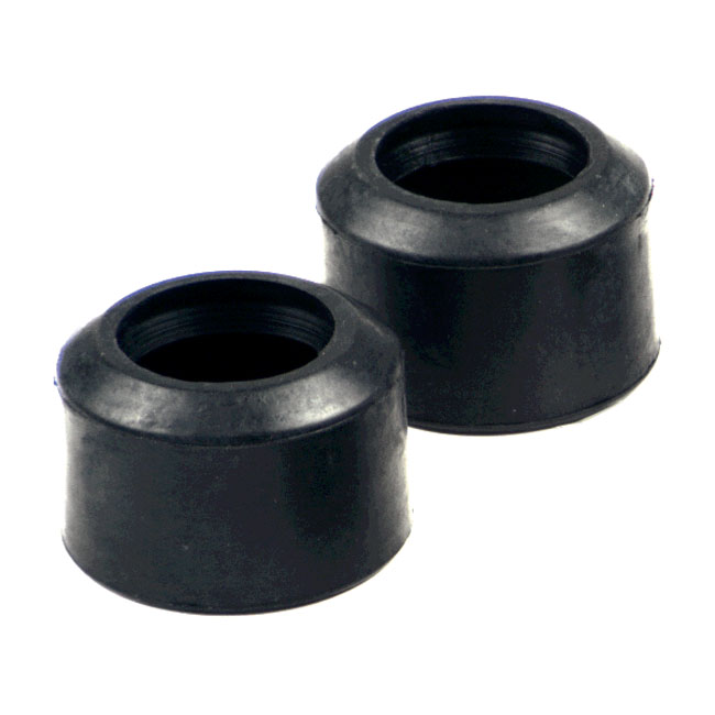 Fork boots, rubber (dust covers). 35mm - 71-72 XL Sportster, FX-modeller