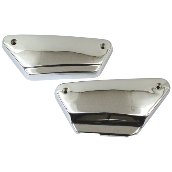 Side cover set. Chrome - 82-94 FXR