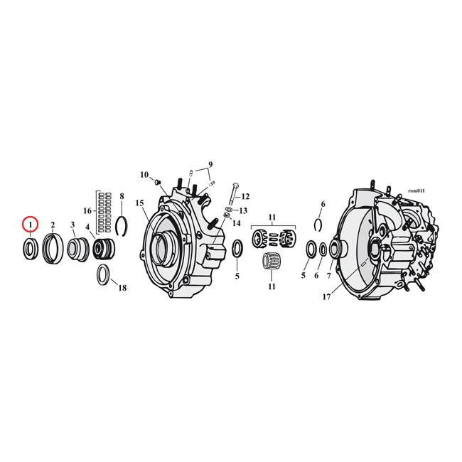 Sprocket shaft spacer shim. .210" - 70-02 Big Twin