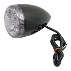 3-1 LED bullet taillight / turn signal combo. Black. Smoke - 09-12 XL883N Nightster, anpassade applikationer