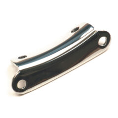Oil tank mount bracket. Chrome - 37-57 FL; Anpassade applikationer