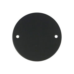 Flat point cover. Matte black - 70-99 Big Twin (exkl. Twin Cam); 71-22 XL Sportster (exkl. 08-12 XR1200)