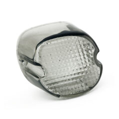 Laydown taillight lens. Light smoke - 99-E03 H-D (exkl. 1999 Softail, FXSTD)