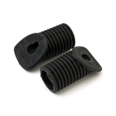 Replacement footpeg rubbers - 82-94 FXR; 91-05 Dyna, XL Sportster