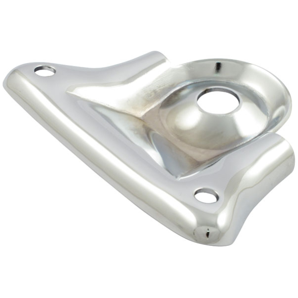 Mounting bracket for 7" Hydra headlamp. Chrome - 80-86 FXWG; 85-99 FXST och tull med 4" center till center monteringshål