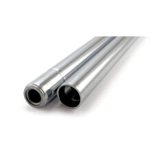 Fork tubes 41mm, 24-7/8". show chrome - L77-84 FL, FLH (+4"); 80-83 FLT/Touring; FLHT (+4"); 80-83 FXWG (standardlängd)