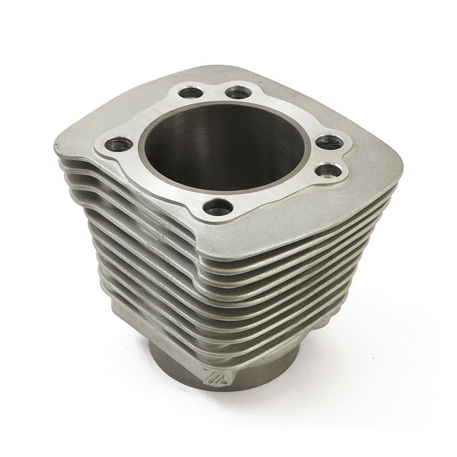 Replacement cylinder 1200 Sportster, front/rear. Silver - 88-03 XL1200