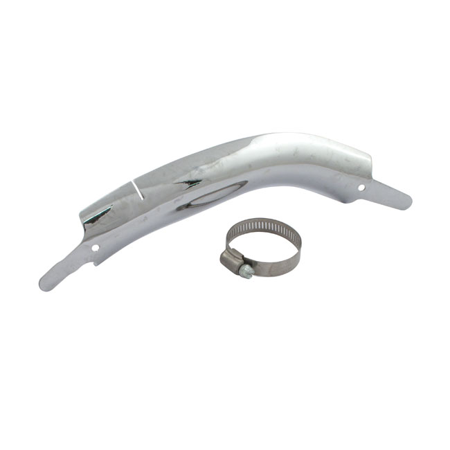 FLT front header heat shield chrome - 81-91 FLT/Touring