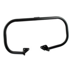 Front engine guard kit, black - 06-17 Dyna med midcontrol & framflytt