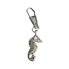 Seahorse zipper pull